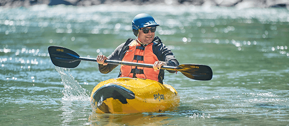 Basic Beginner White Water Kayaking Course